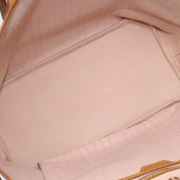 LOUIS VUITTON Damier Azur Neverfull MM Tote Bag N41605 LV Auth 87566 - Picture 10 of 16